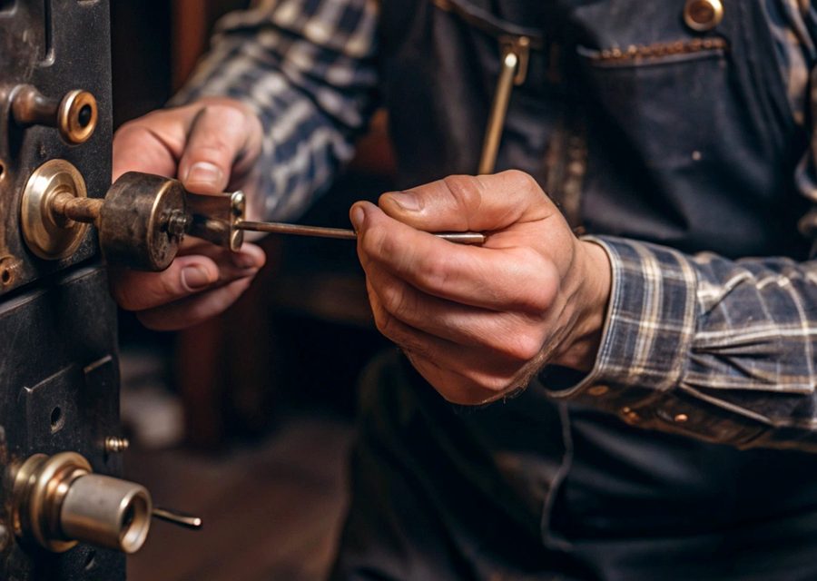 Emergency locksmith service near Newton
