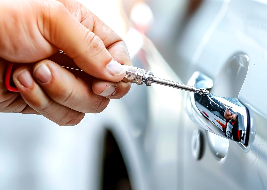 Emergency locksmith service near Belmont