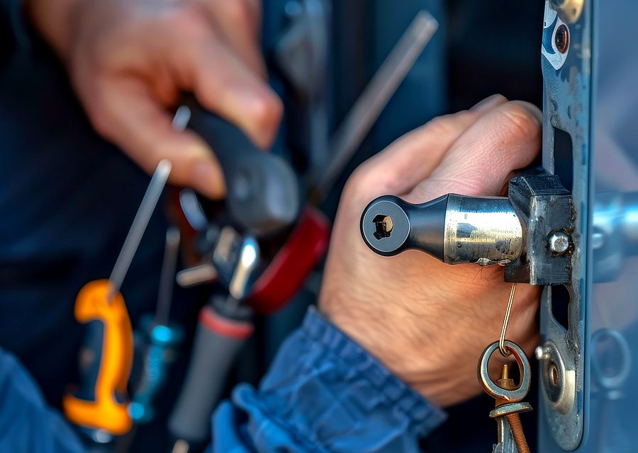 Emergency locksmith service near Highland